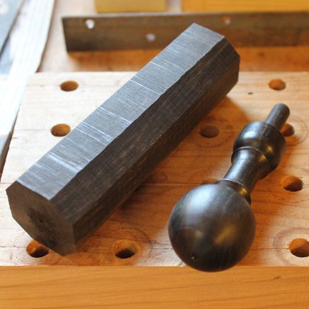 Die obere Der fertige Registergriff