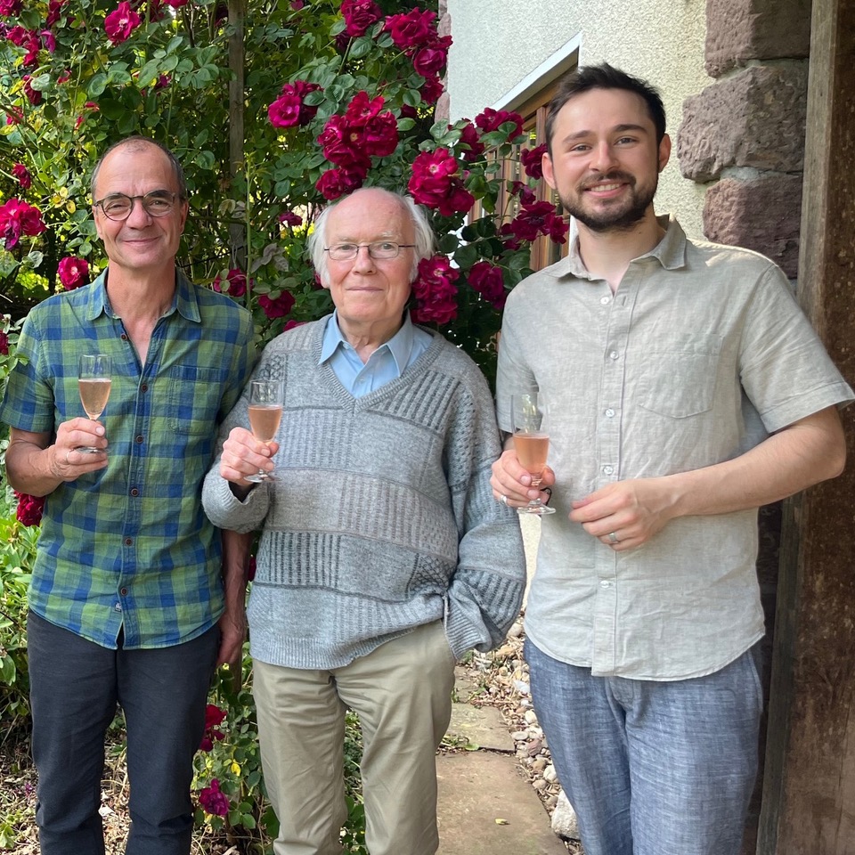 Firmen�bergabe an Lukas Degler und Tobias Merkle