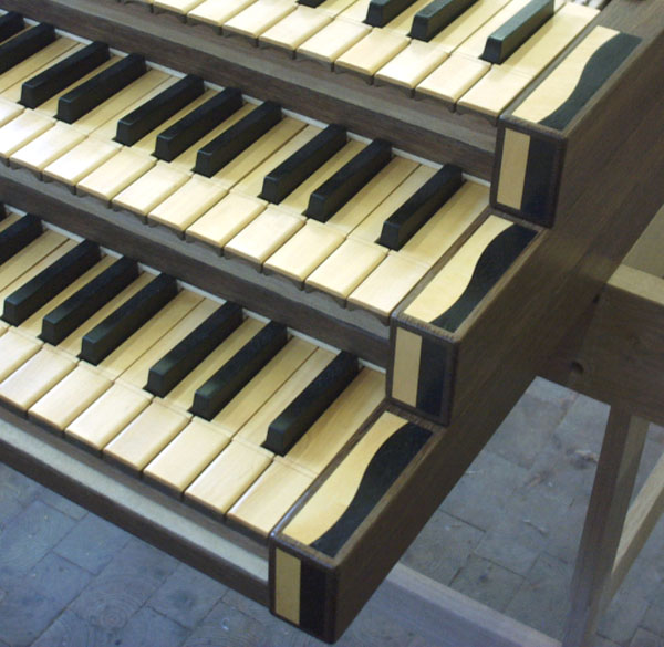 Die Klaviatur im Detail