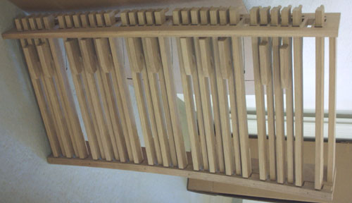 fertige Pedalklaviatur