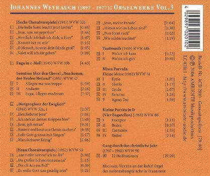 CD-Cover Rückseite