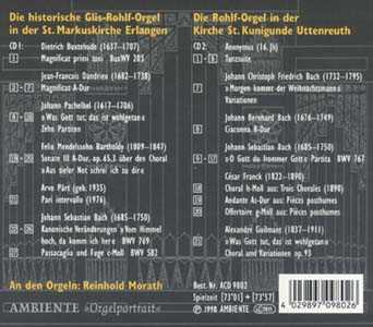 CD-Cover Rückseite