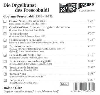 CD-Cover Rückseite