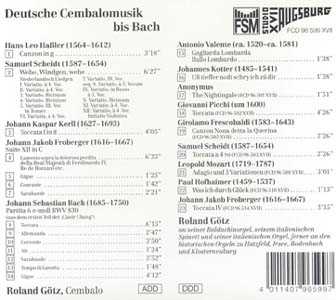 CD-Cover Rückseite