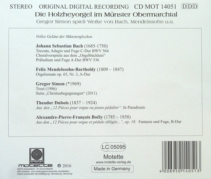CD-Cover Rckseite