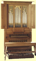opus 84 Stuttgart-Feuerbach / Hausorgel