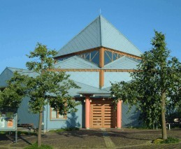 Die Friedenskirche in Eckenhaid