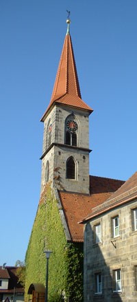 Die Bartholomäus-Kirche in Eschenau