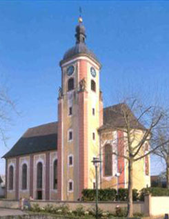 Die Kath. Kirche in Neuershausen