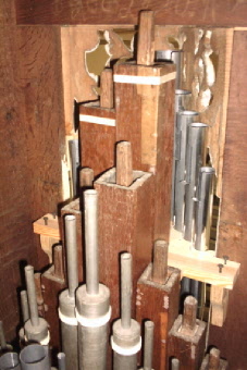 Pfeifenwerk Rckpositiv