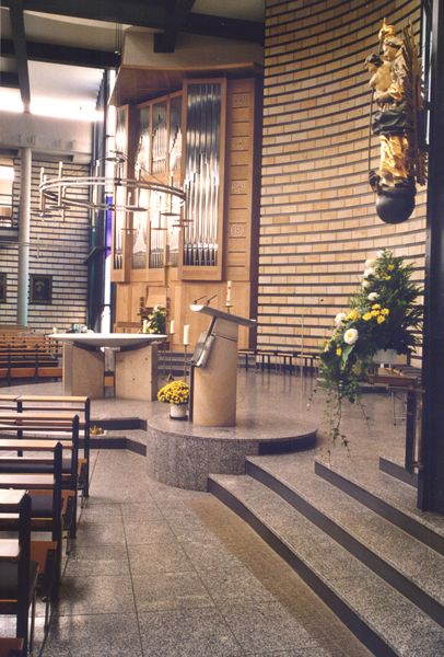 Orgel Stegaurach im Raum