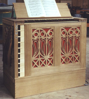 Truhenorgel Esslingen Stadtkirche