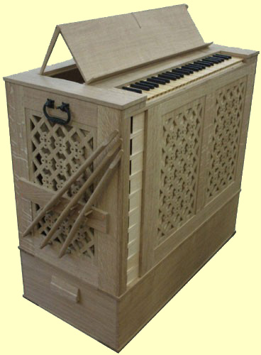 Truhenorgel N&uuml;rnberg 3 Register