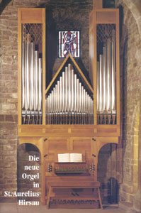 Die neue Orgel in St. Aurelius Hirsau