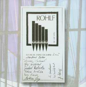 Festschrift Rückseite