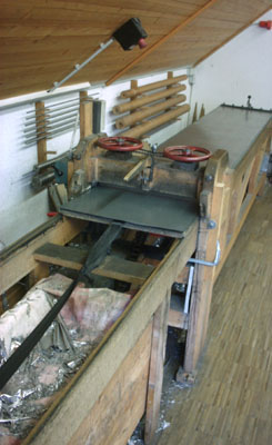 Zinnhobelmaschine